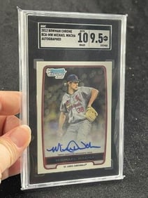 2012 Bowman Michael Wacha Baseball Card