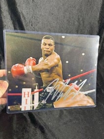 Mike Tyson Hand Signed Authentic Autograph 8x10