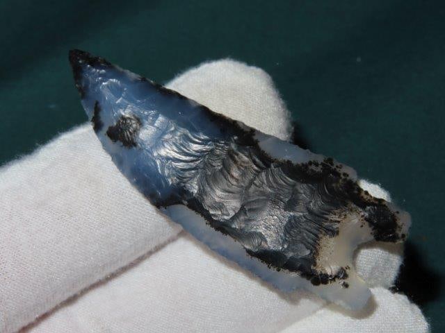 2 3/8" Crecent Knife Obsidian from a Nevada Arrowhead Collection (1 of 4)