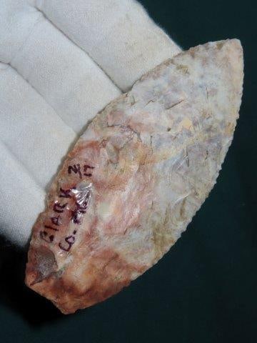 4 1/8" Angostura, Clark Co MO Ex Hoots Collection 1970's Arkansas (1 of 5)