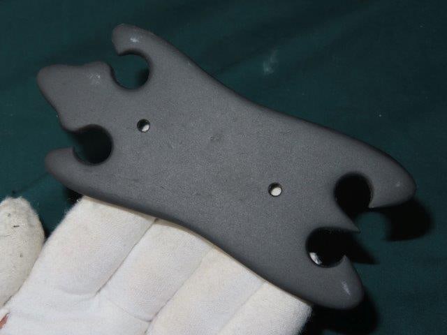 5 1/8" Flying Squirrel Effigy Gorget, Posey Co IND. Ex Hoots Collection 1970's Arkansas (1 of 4)