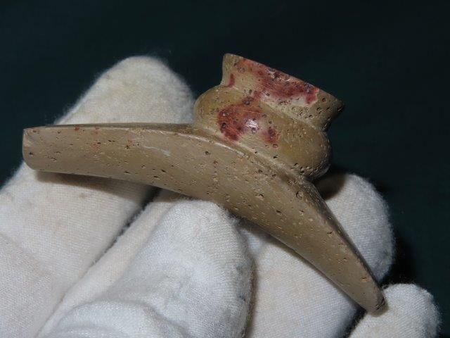 2 3/4" Hopewell Platform Pipe, Licking Co Ohio. Ex Hoots Collection 1970's Arkansas (1 of 6)