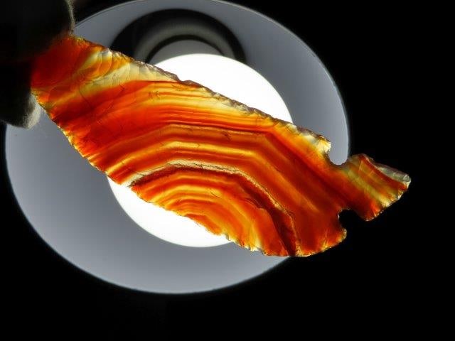 5 1/4" Tang Knife, Colorado Arrowhead Collection (1 of 6)