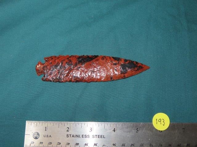 5 5/16"  Obsidian Arrowhead Nevada Arrowhead Collection (1 of 4)
