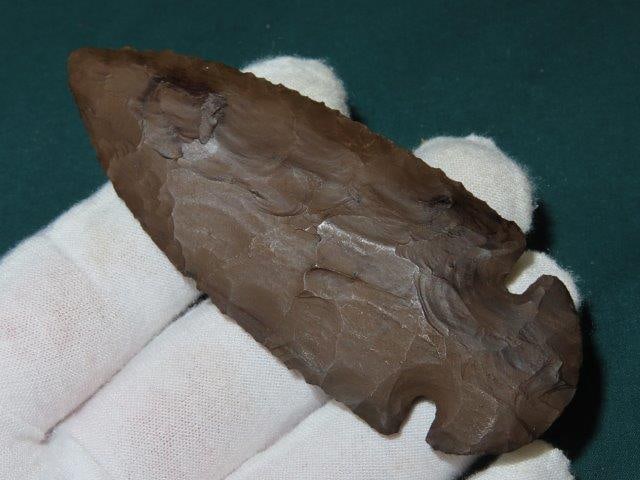 3 3/4" Hematite Dovetail, ILL, Ex Hoots Collection 1970's Arkansas (1 of 4)