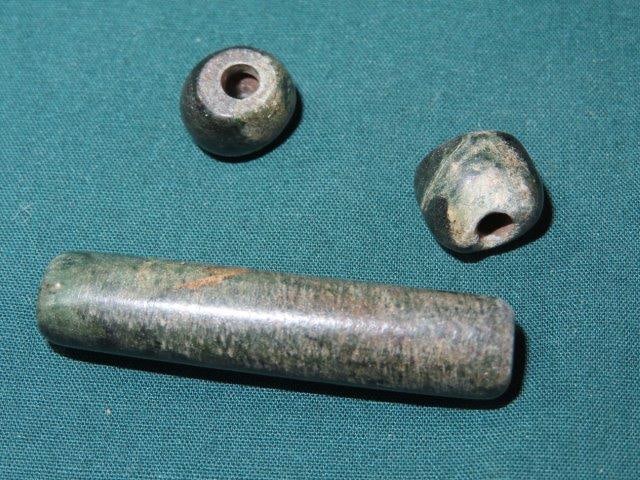Pre Columbian Jade Beads (1 of 3)