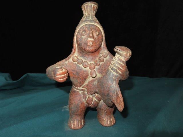 10" Pre Columbian Colima Figure from Mexico (1 of 5)