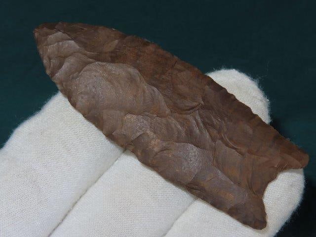 3 3/16" Hematite Fluted Clovis out of the Steffinson Collection (1 of 6)