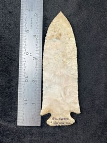 Hardin from Ohio Indian Artifact Arrowhead