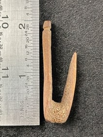 Bone Hook Indian Artifact Arrowhead