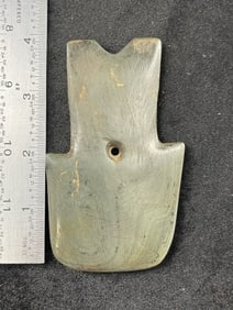 Slate Pendant Indian Artifact Arrowhead