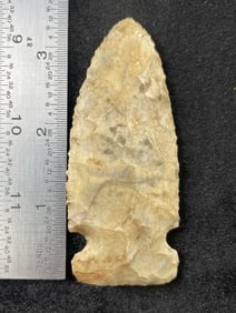 Side Notch Indian Artifact Arrowhead