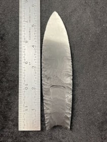 Large Clovis Indian Artifact Arrowhead