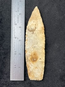 Agate Basin Indian Artifact Arrowhead