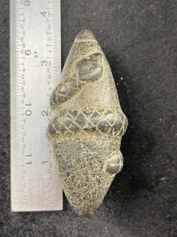 Snake Effigy Plummet Indian Artifact Arrowhead (1 of 4)