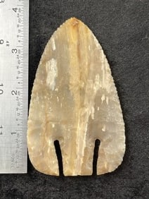 Calf Creek Indian Artifact Arrowhead