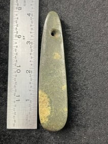 Stone Pendant Indian Artifact Arrowhead