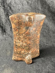 Bannerstone Indian Artifact Arrowhead