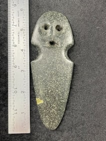 Face Effigy Knife Indian Artifact Arrowhead