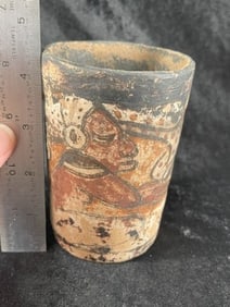 Pre-Columbian Pottery Vessel Indian Artifact Arrowhead