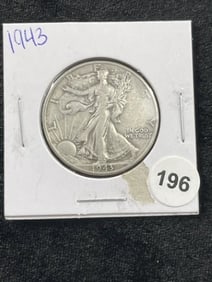 1943 Walking Liberty Half Dollar Coin