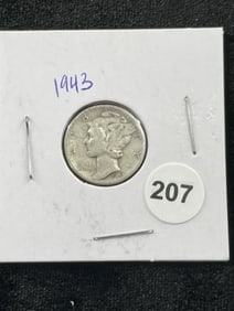 1943 Mercury Dime