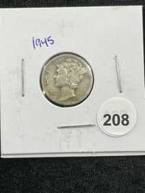 1945 Mercury Dime