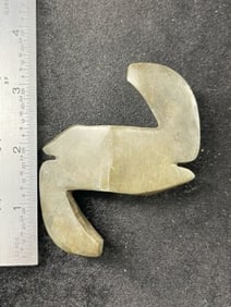 Bannerstone Indian Artifact Arrowhead