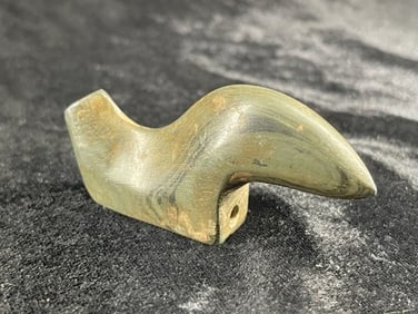 Slate Birdstone Indian Artifact Arrowhead