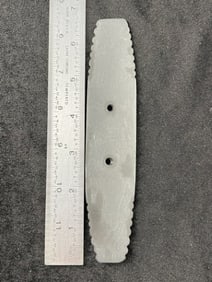 Gorget Indian Artifact Arrowhead