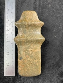 Barbed Axe Indian Artifact Arrowhead