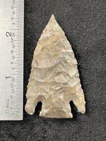 Calf Creek Indian Artifact Arrowhead