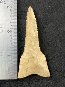 Dalton Drill Indian Artifact Arrowhead