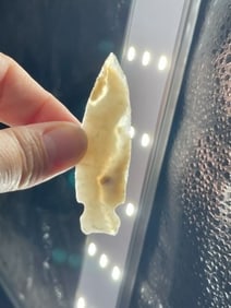 Side Notch Indian Artifact Arrowhead