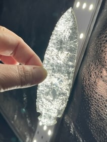 Glass Arrowhead Indian Artifact Arrowhead