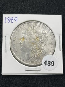 1889 Morgan Silver Dollar Coin