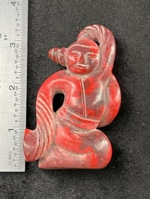 Chineses Jade Hongshan Figurine