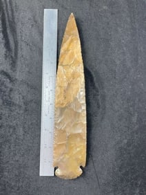 Large Spear Head Indian Artifact Arrowhead