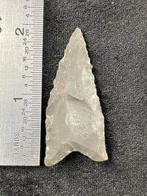 Dalton Indian Artifact Arrowhead