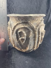 Caddo Jar repaired Indian Artifact Arrowhead