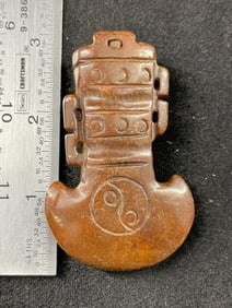 Chinese Jade Hongshan Figurine