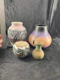 4 Piece of South West Pottery $30 Shipping for each lot 860-879