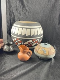 4 Piece of South West Pottery $30 Shipping for each lot 860-879