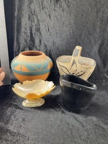 4 Piece of South West Pottery $30 Shipping for each lot 860-879