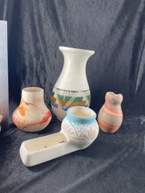 4 Piece of South West Pottery $30 Shipping for each lot 860-879