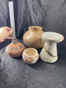 4 Piece of South West Pottery $30 Shipping for each lot 860-879