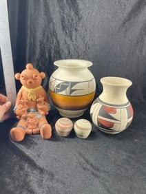 4 Piece of South West Pottery $30 Shipping for each lot 860-879