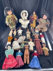 Large Group of Southwest Dolls