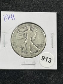 1941 Walking Liberty Half Dollar Coin