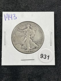 1943 Walking Liberty Half Dollar Coin